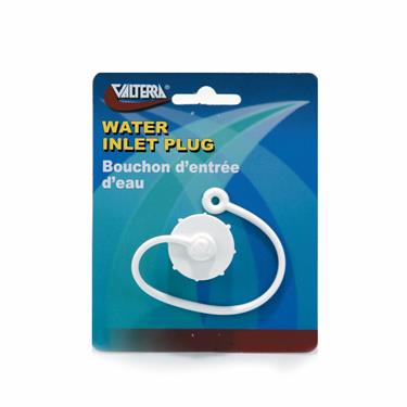 VALTERRA LLC T10201EVP 0.75 In. Male Pipe Thread Garden Hose Plug- White