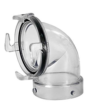 VALTERRA LLC T1023 90 Degree Adapter- Clear