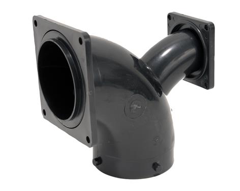 VALTERRA LLC T1036 2-Way Ell Flanged Fitting
