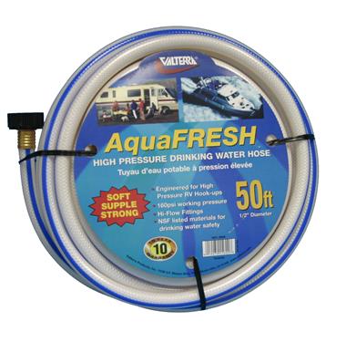VALTERRA LLC W015600 Fresh Water Hose- White- 0.5 In. X 50 Ft.