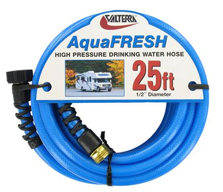 VALTERRA LLC W018300 Fresh Water Hose- Blue- 0.5 In. X 25 Ft.