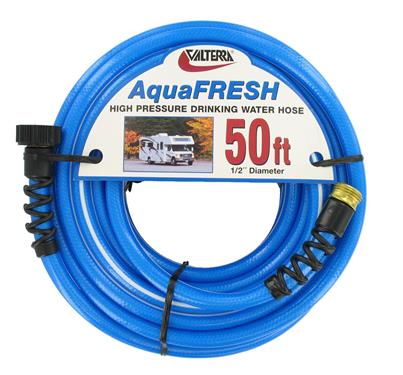 VALTERRA LLC W018600 Fresh Water Hose, Blue, 0.5 In. X 50 Ft.