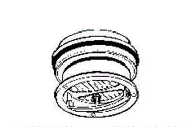 VP543 6 In. 12V Powered Round Vent