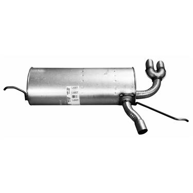 18557 Exhaust Muffler Sound Fx Direct Fit Oval