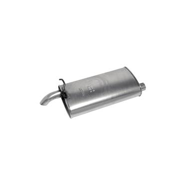 18589 Exhaust Muffler Sound Fx Direct Fit Oval - Silver