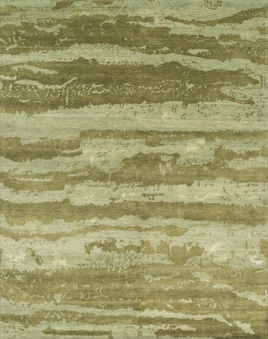 HERMHE-12SE002030 2 ft. x 3 ft. Hermitage Rectangular Shape Hand Knotted Area Rug- Seafoam Green