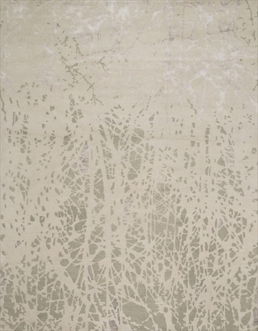 HERMHE-14MV002030 2 ft. x 3 ft. Hermitage Rectangular Shape Hand Knotted Area Rug- Metal