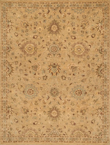 MAJEMM-09DS0026I0 2 ft. 6 in. x18 ft. Majestic Rectangular Shape Hand Knotted Area Rug- Desert