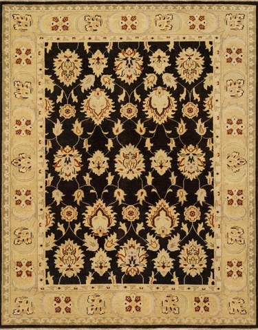 Picture of Loloi Rugs VERNVN-06JVGO96D6 9 ft. 6 in. x 13 ft. 6 in. Vernon Rectangular Shape Hand Knotted Area Rug- Java and Gold