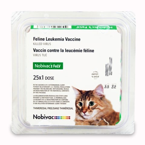 Picture of Intervet-Merck Animal Health 007SCH-1419-03 Nobivac Felv&#44; 25 X 1 Dose