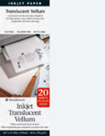 Picture of Strathmore 59-854 Ink Jet Laser Translucent Vellum 8.5 X 11- 50 Sheets