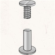 Picture of Lineco M203L 0.87 In. Screw Posts