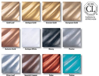76368H 0.5 Oz. Rub N Buff Metallic Leaf- Spanish Copper