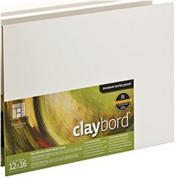 Picture of Ampersand CBS066 6 X 6 In. Smooth Claybord&#44; Pack - 4