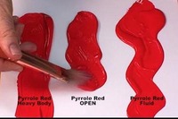 G73803 Open Acrylic Paint, 2 Oz., Transparent Red Iron