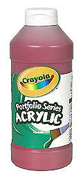 Crayola  Portfolio Acrylic Paint- Titanium White 16 Oz.