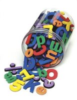 4357F Wonderfoam Magnet Letters & Numbers