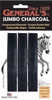 966ABP Jumbo Extra Soft Charcoal Sticks - 3 Pack