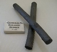 Jumbo Willow Charcoal With Kneaded Eraser - 2 Pack