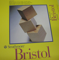 342-9 300 Series Bristol Smooth Pad, 9 X 12 In.