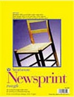 307-814 Newsprint Pads, 14 X 17 In., 50 Sheet
