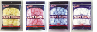 Picture of Chenille Kraft 2592-0 Craft Fluffs- Pink- 100 Piece