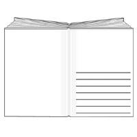 5018B Lined  - 11 X 8.37 In.