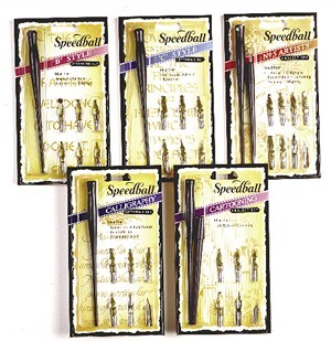 2968 Oblique Lettering Pen Set