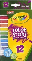 Picture of Art Supplies 2312C Crayola Color Sticks 12 Pack