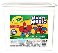 Crayola 4415 Model Magic 2 Lbs.- Tubcolors