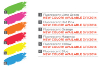 3524S Flourescent Block Printing Ink - 2.5 Oz., Yellow