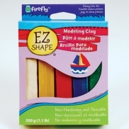 Ez Shape Modeling Clay- Primary Color- Pack - 5