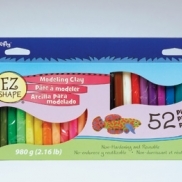Ez Shape Modeling Clay- 52 Pieces Color Sampler