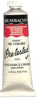 Picture of Grumbacher P250-9 Pre-Tested Artists Oil Colors - Titanium White & Soft Formula- 37 ml.