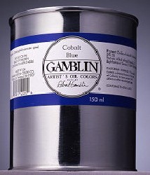 Picture of Gamblin 1220G Blues Oil Paint - 37 ml.&#44; Cobalt Blue