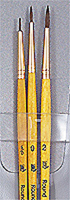 Real Value Short Handle Set, Natural Sable - Set Of 3