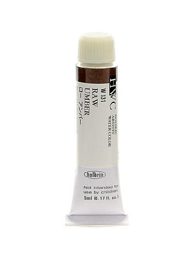 Watercolor Tube 5 ml., Raw Umber