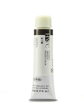 Watercolor Tube 5 ml., Sepia