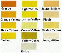 Acryla Gouache - Cream Yellow - 20 ml.