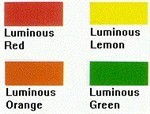 D198 Acryla Gouache, Luminous Green, 20 ml.