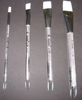 Flat Watercolor Wash Brushes- 0.5 In.