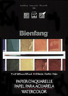 Picture of Bienfang R285421 Watercolor Pads 15 Sheets - 9 X 12 In.