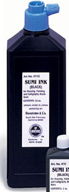 Picture of Yasutomo KY2 Bokuju Black Liquid Sumi Ink 2 Oz.