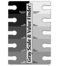 3505CW 4 X 6 In. Gray Scale And Value Finder