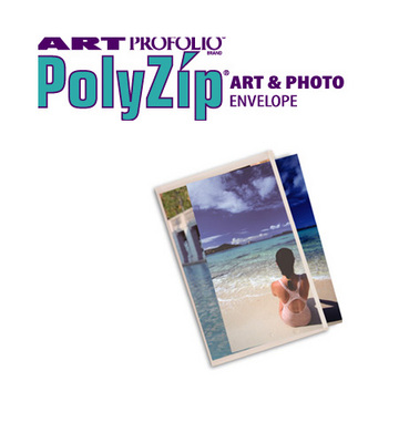 Picture of Itoya AZ-4-6 Art Profolio Polyzip Envelope - 4 X 6 In.