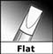 CS11402 Color Shaper Flat Chisel, No.2