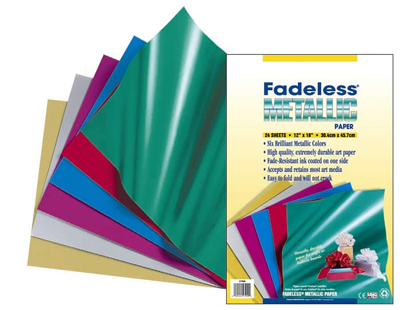 5790-0 Fadeless Metallic Assortment- 12 X 18 In.