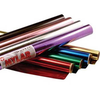 24 In. X 8.3 Ft. Mylar Rolls - Metallic Pink