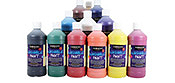 Picture of Art Supplies 226461 16 Oz. Art Time Liquid Tempera - Turquoise