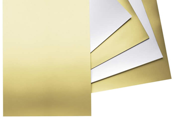 22 X 28 In. Metallic Poster Board - Silver